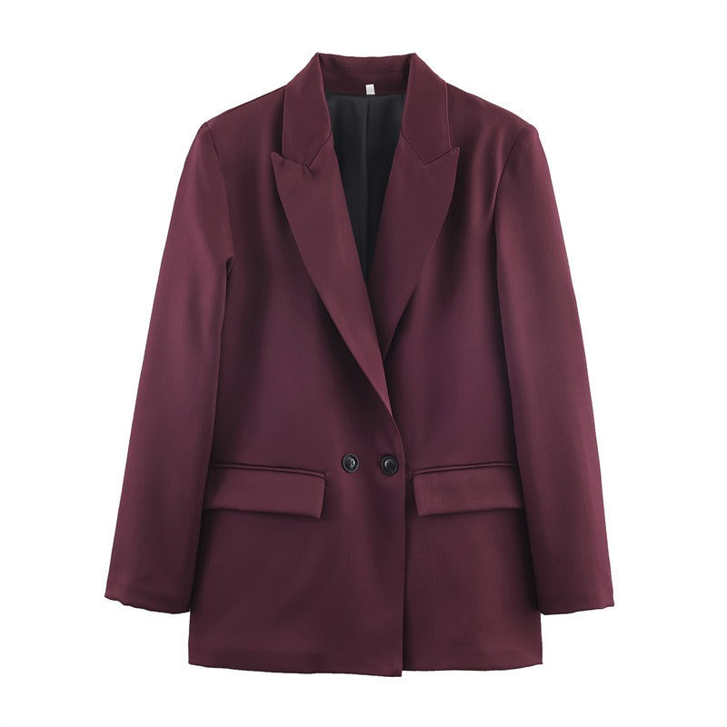 Minimalist Elegant Women's Blazer Coat