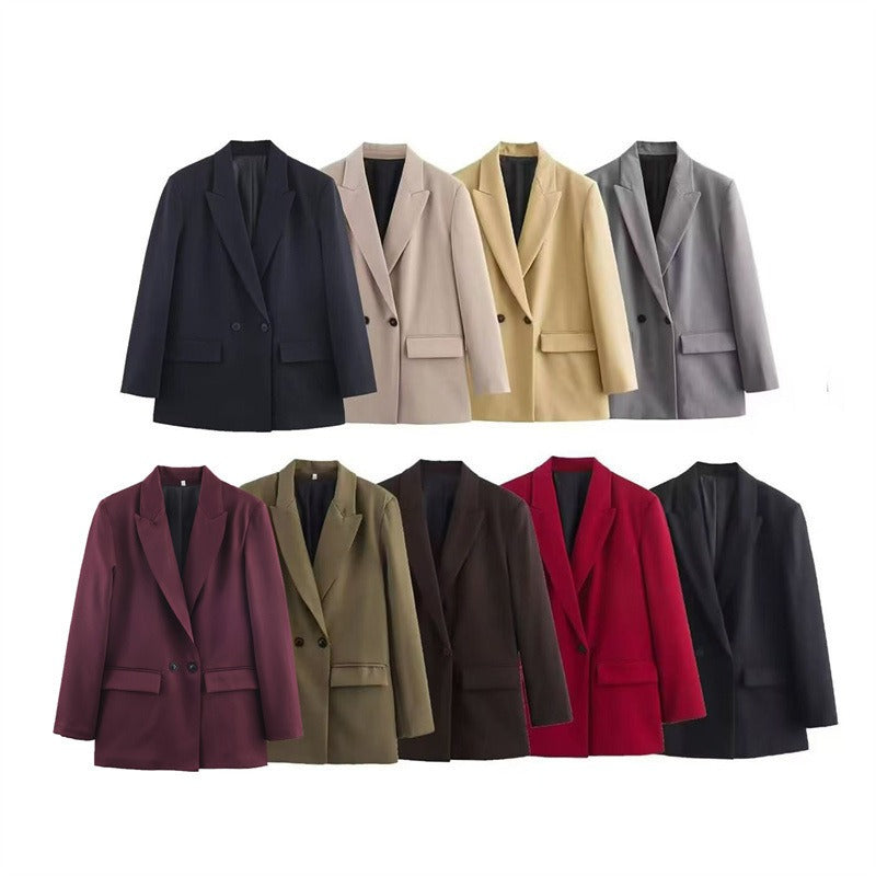 Minimalist Elegant Women's Blazer Coat
