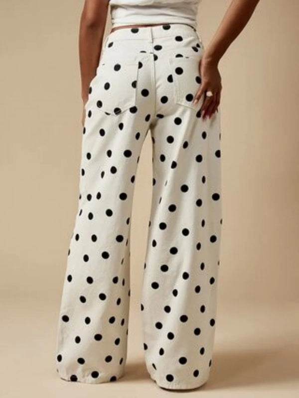 Polka Dot Jeans