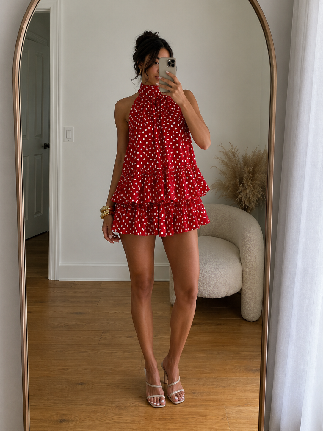 Polkadot Riviera Zomerjurk