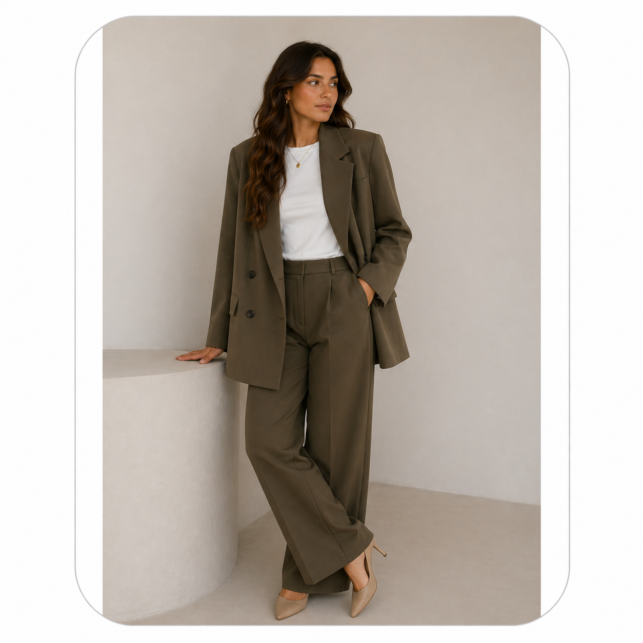 Minimalist Elegant Women's Blazer Coat