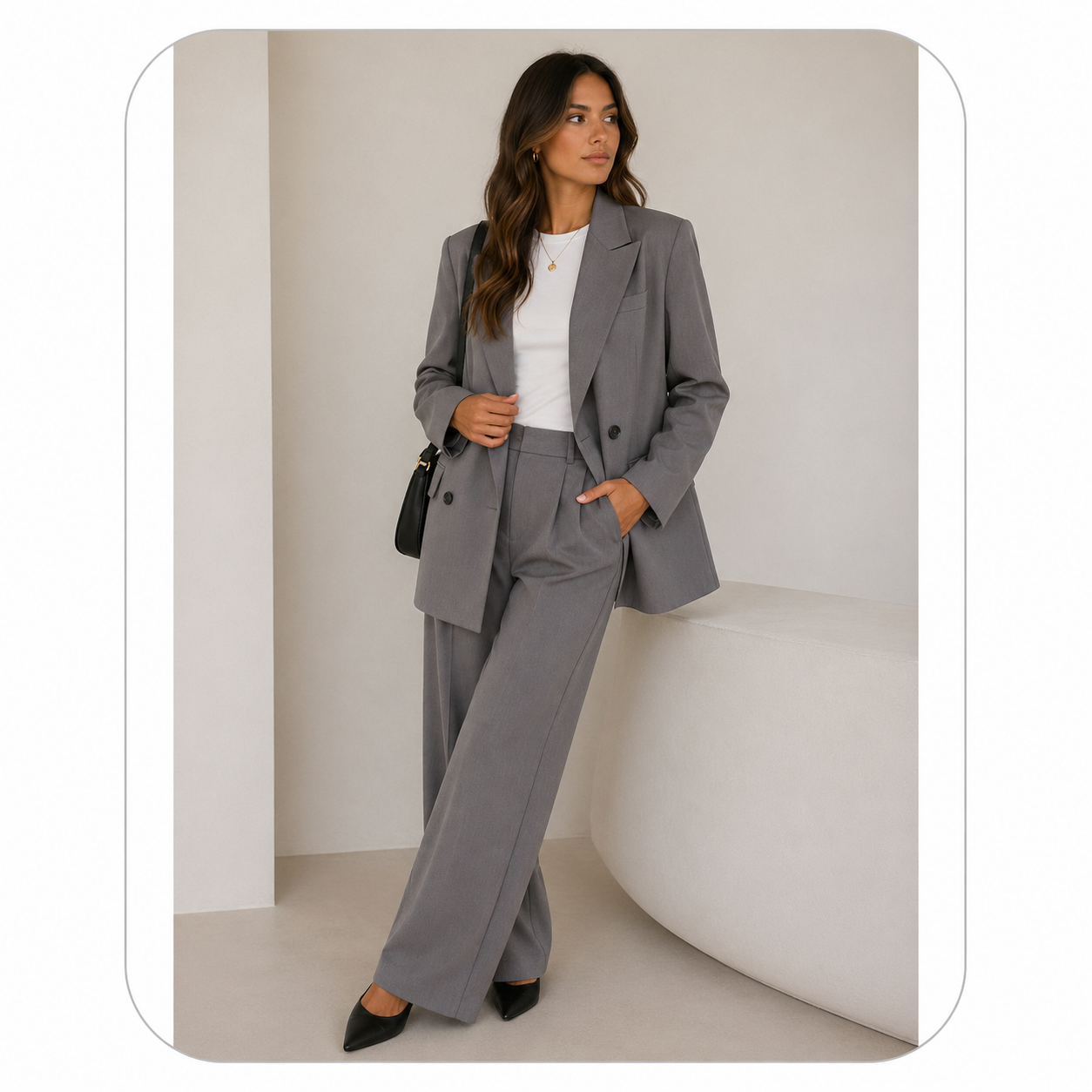 Minimalist Elegant Women's Blazer Coat