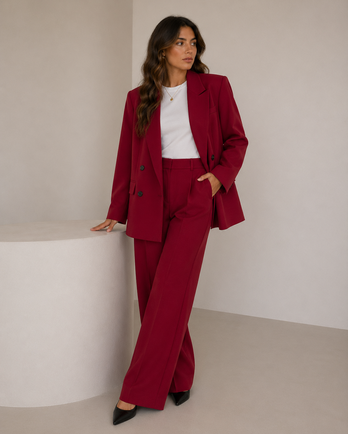 Minimalist Elegant Women's Blazer Coat