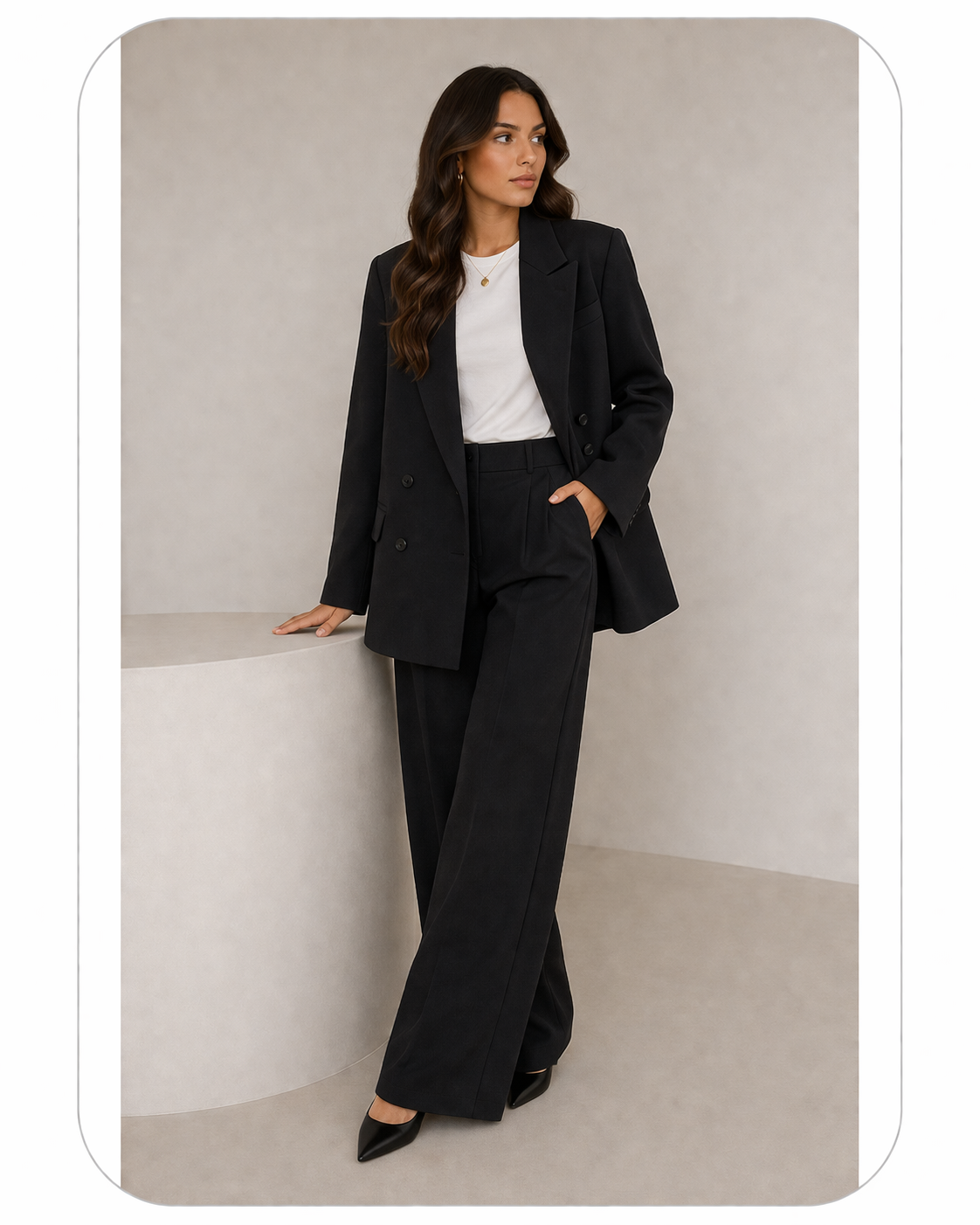 Minimalist Elegant Women's Blazer Coat