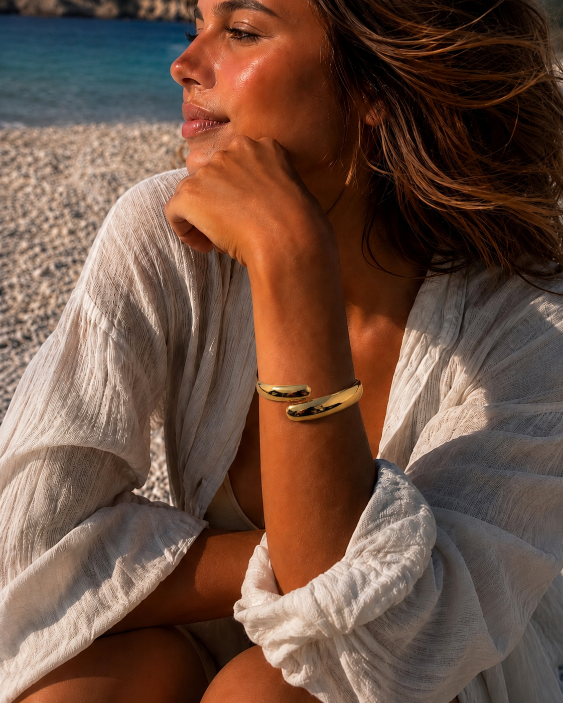 Golden Flow Bracelet