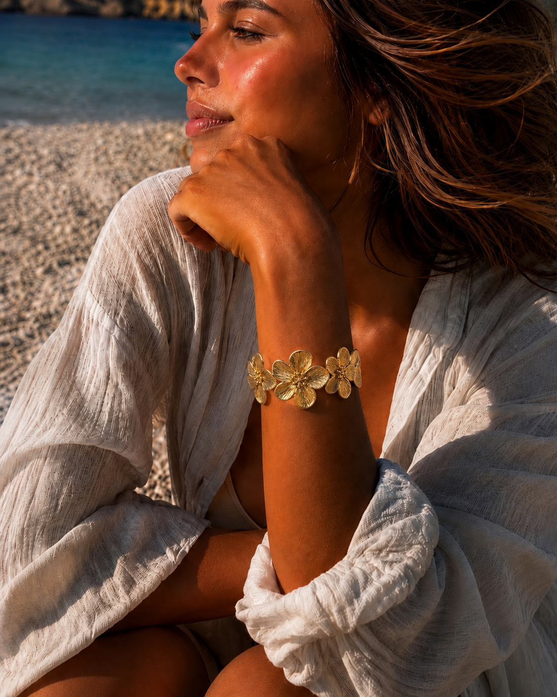 Blossom Bloom Bracelet Rose Gold
