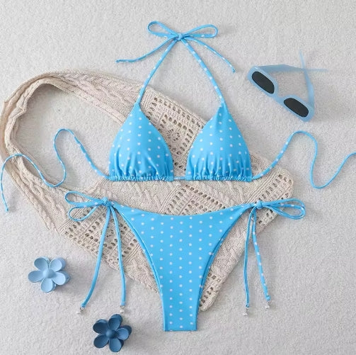 Saint Tropez Polkadot Bikini Set