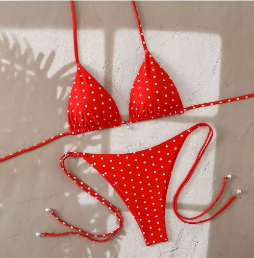 Saint Tropez Polkadot Bikini Set