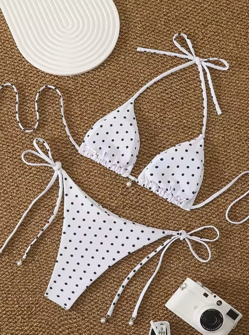 Saint Tropez Polkadot Bikini Set