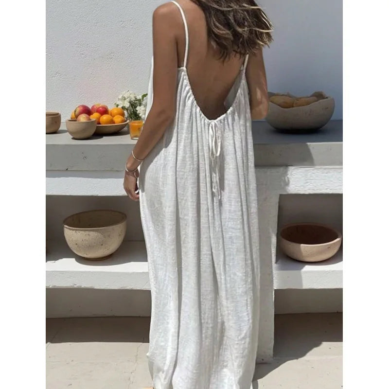 Elegante Strapless Maxi Jurk