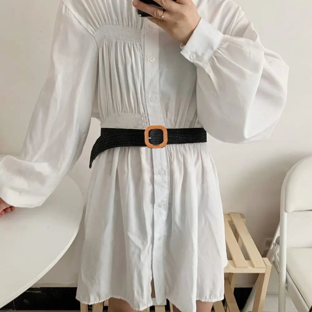 Boho Riem – Vierkante Gesp - La Femme Boutique
