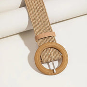 Boho Zomerriem met Ronde Gesp - La Femme Boutique