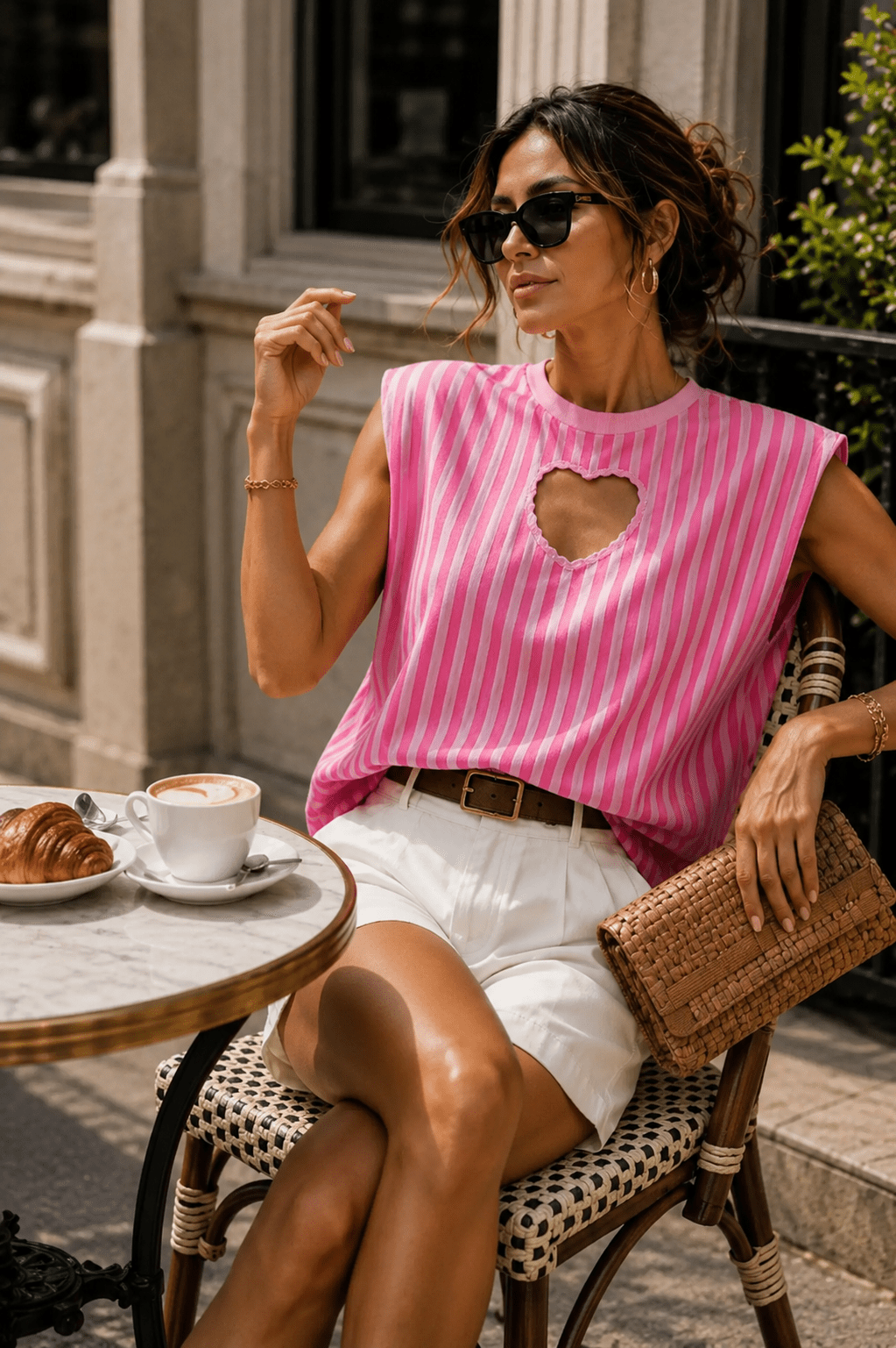 Candy Heart Blouse - La Femme Boutique