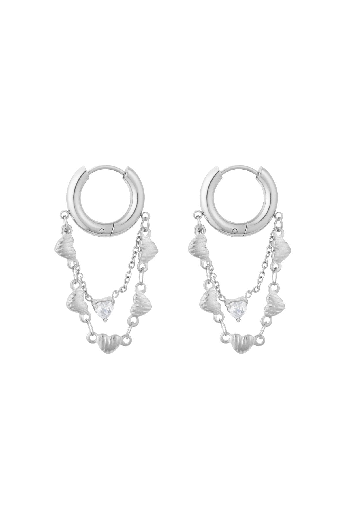 Céleste Hartjesoorbellen - La Femme Boutique