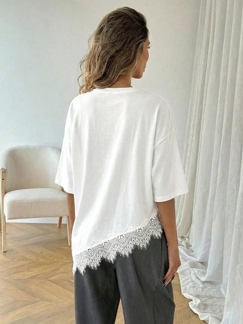 Elegante Oversized T-shirt - La Femme Boutique