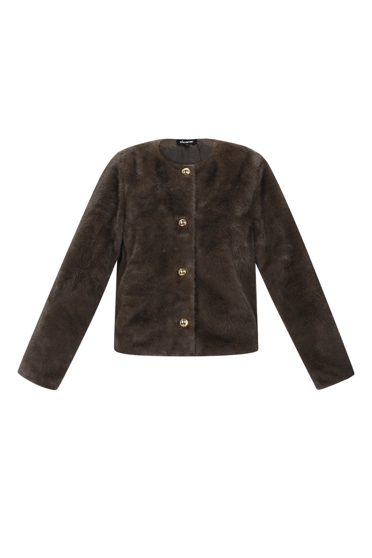 Elodie Jacket Brown - La Femme Boutique