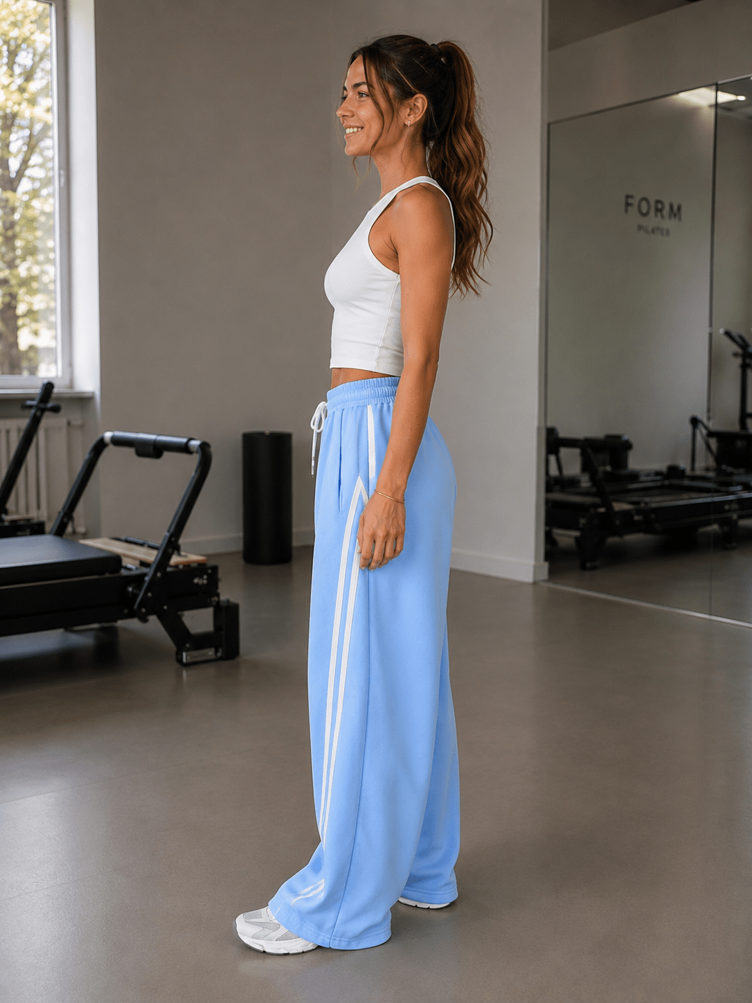 La Femme Jogging Blue - La Femme Boutique