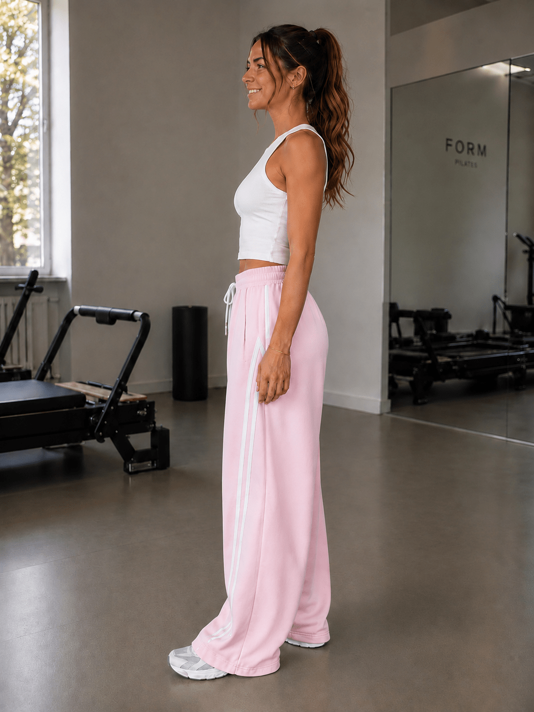La Femme Jogging Pink - La Femme Boutique
