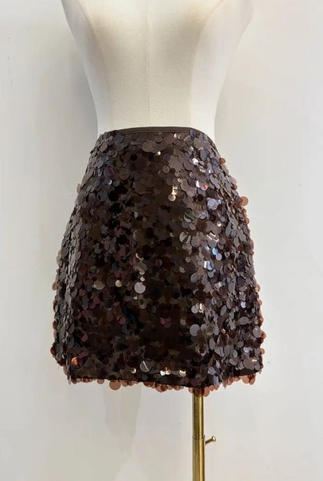 Luxe Pailletten Festival Rok - La Femme Boutique