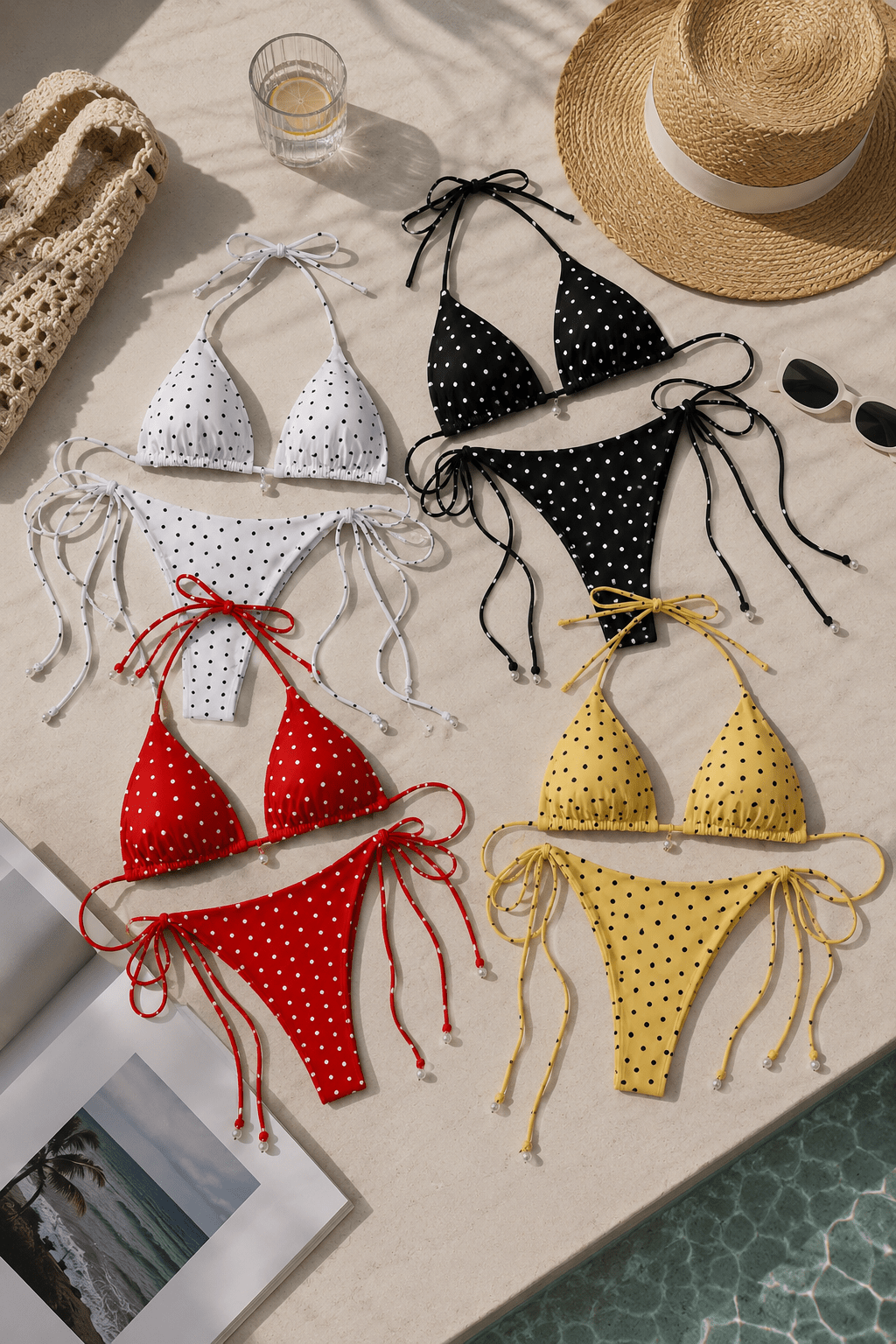 Polkadot Bikini Set - La Femme Boutique