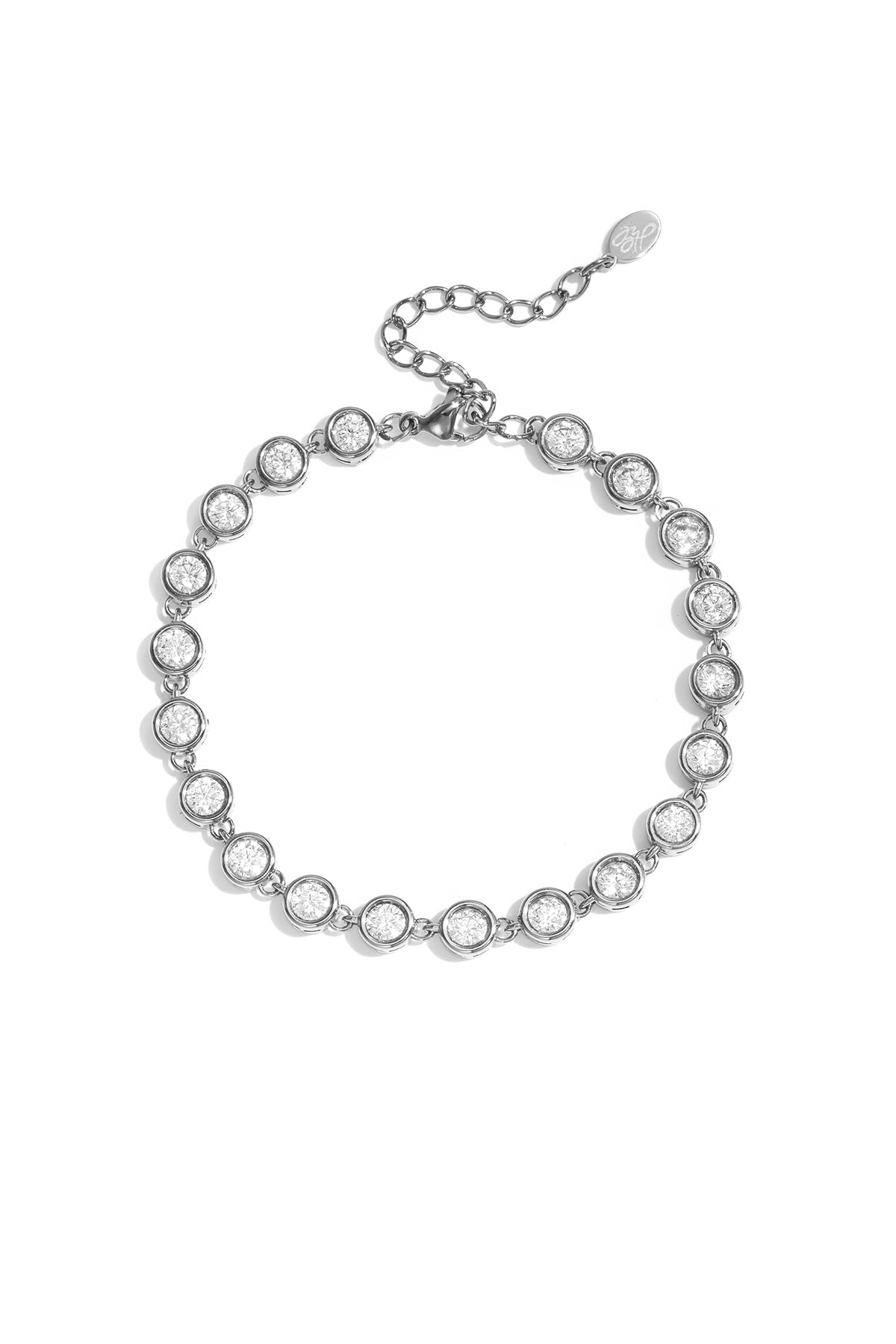 Roestvrijstalen schakelarmband - La Femme Boutique