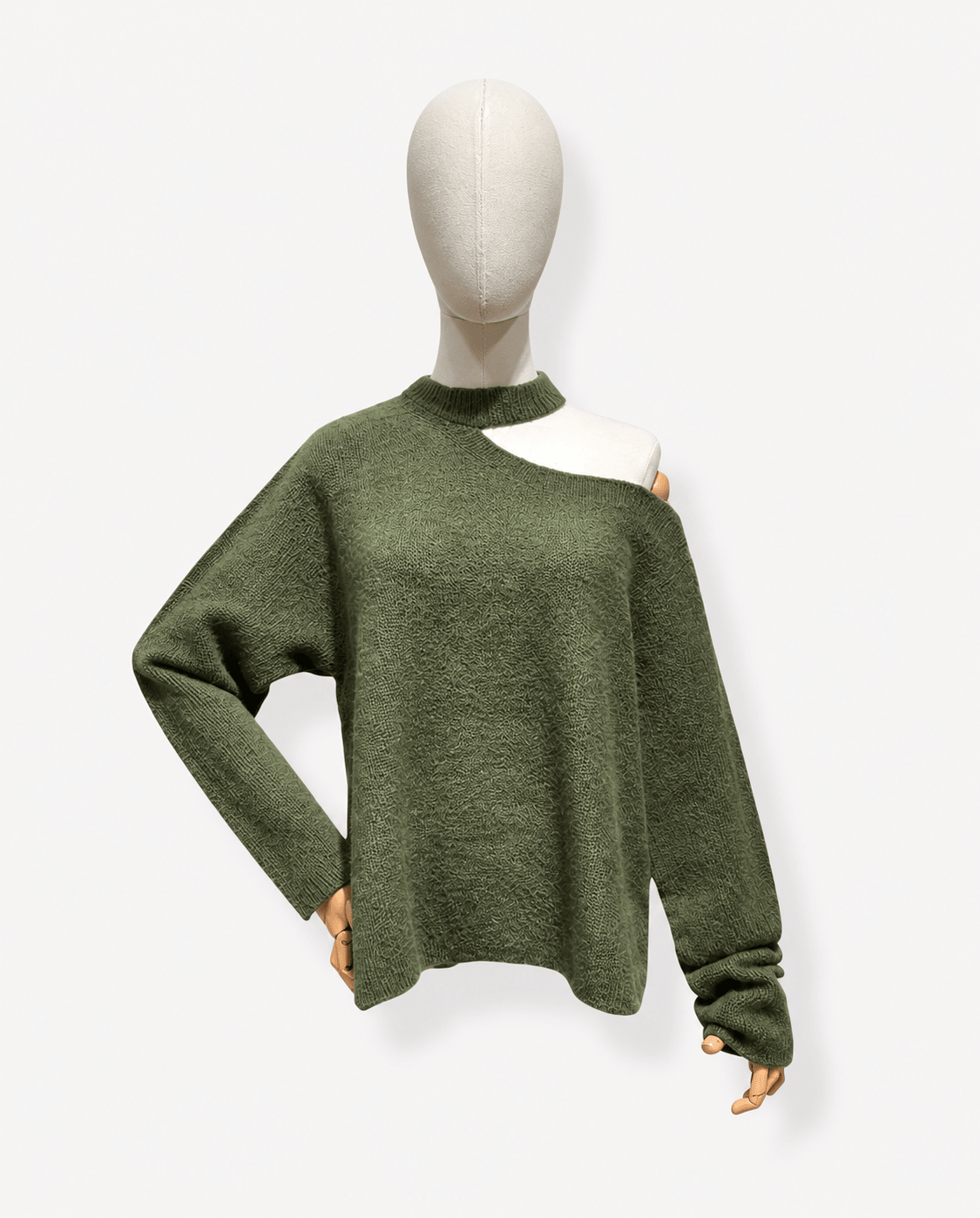 Rosalie Sweater Kaki - La Femme Boutique