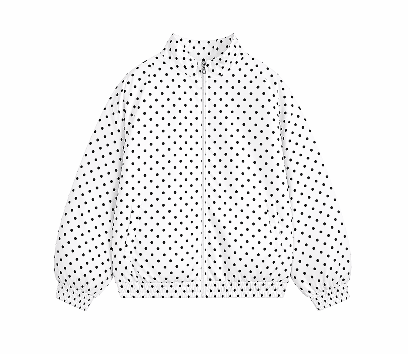 Sienna Polka Bomber Jacket - La Femme Boutique