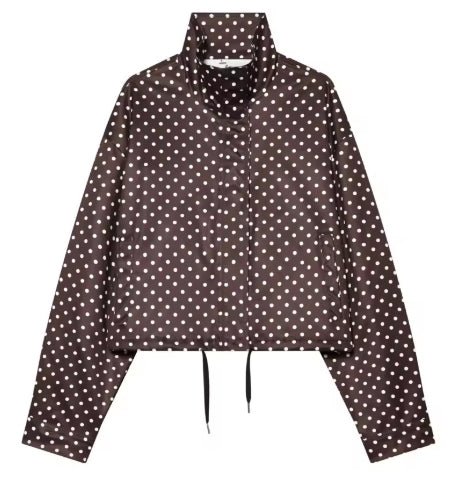 Sienna Polka Bomber Jacket - La Femme Boutique
