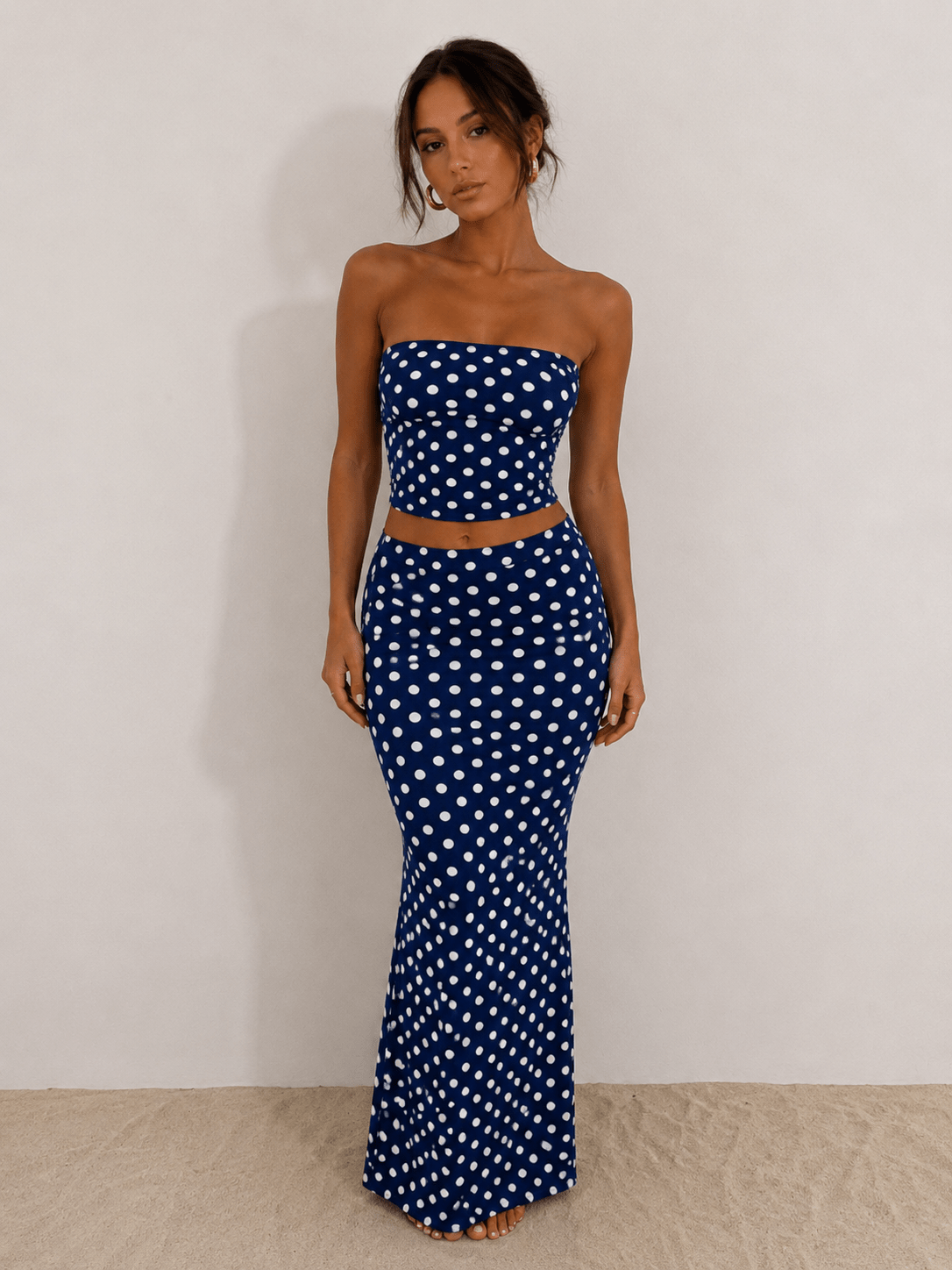 Zomerse Polka Dot Set voor Dames - La Femme Boutique