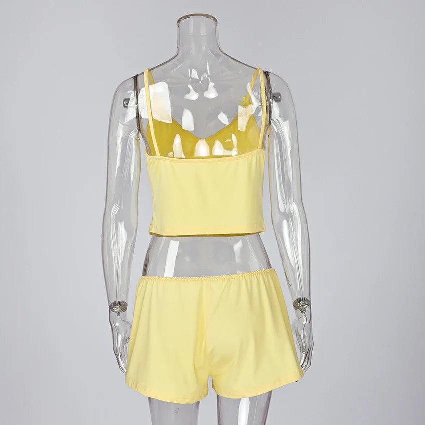 Zomerse Sportieve Lounge Set - La Femme Boutique
